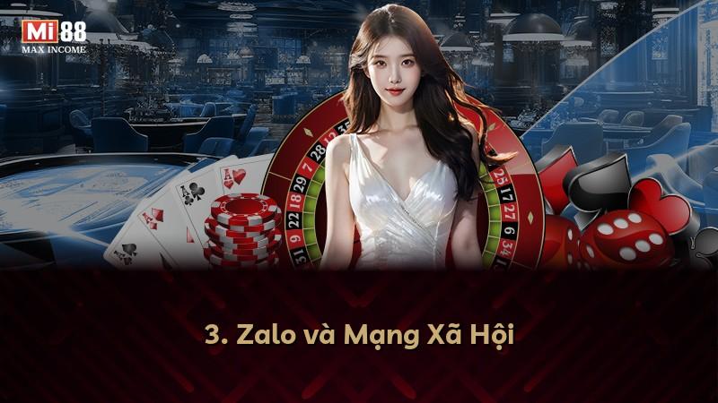 3. Zalo và Mạng Xã Hội