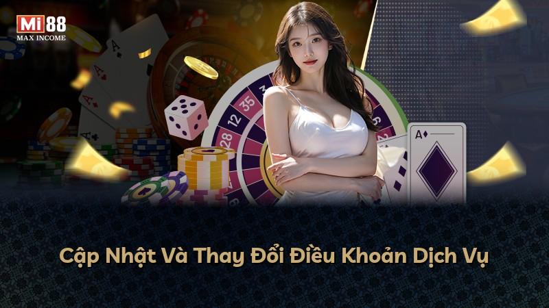 Cập Nhật Và Thay Đổi Điều Khoản Dịch Vụ