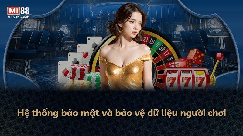 Hệ thống bảo mật và bảo vệ dữ liệu người chơi