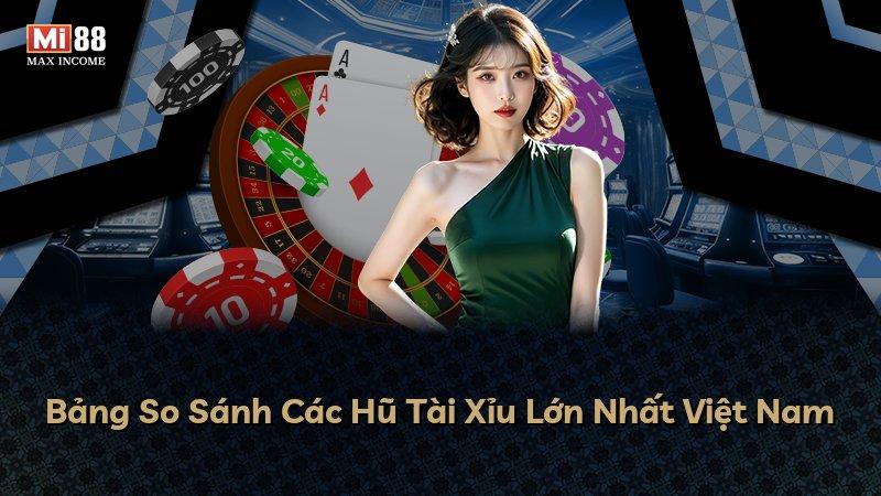 Bảng So Sánh Các Hũ Tài Xỉu Lớn Nhất Việt Nam